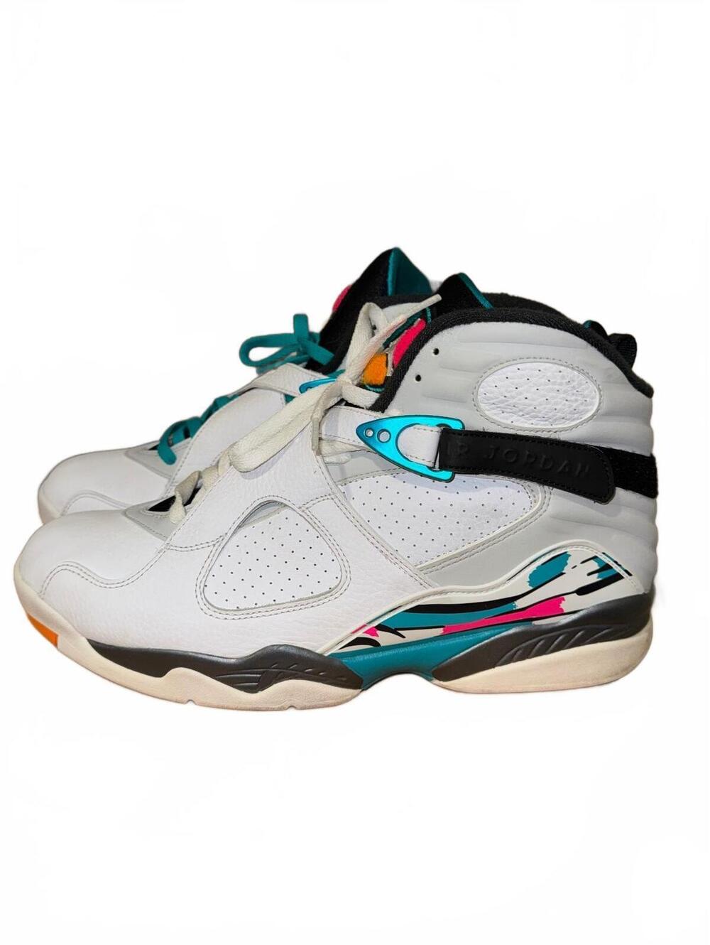 Men’s Jordan Retro 8 Retro “South Beach” Size 13 In Original Box Great Condition